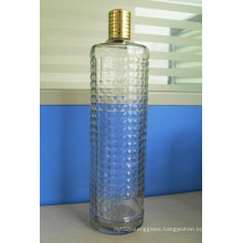 Glass Hair Oil Bottle With Plastic Cap